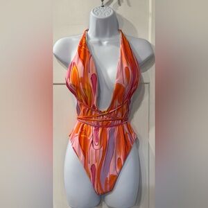SHEIN STRAPPY SWIMSUIT SIZE L E1.2